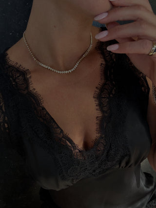 The Lover Tennis Necklace