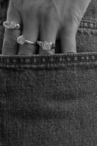 SHAPE RING - ASSCHER