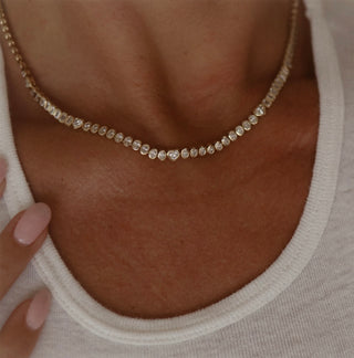 The Lover Tennis Necklace