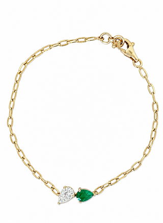 EMERALD TOI ET MOI BRACELET