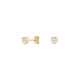 HARLOW HEART STUDS