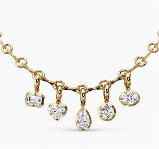 MULHOLLAND MULTI SHAPE CHARM NECKLACE