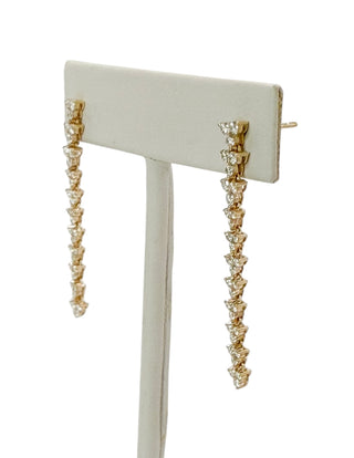 DIAMOND TRIO EARRINGS